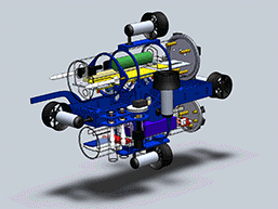 [Animated GIF] SolidWorks model of the PSU Lionfish AUV