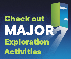 check out major exploration activities