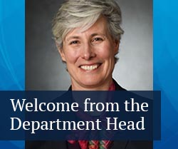 Welcome from the Department Head