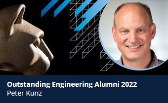 Peter Kunz named a 2022 Outstanding Engineering Alumni