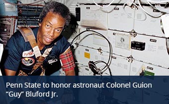 Penn State to honor astronaut Colonel Guion Bluford Jr.