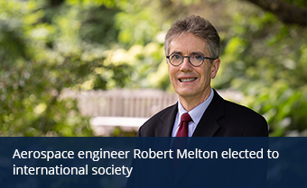 Aerospace engineer Robert Melton elected to international society