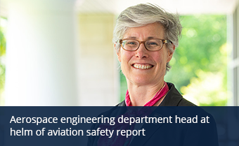 Aerospace engineering department head at helm of aviation safety report